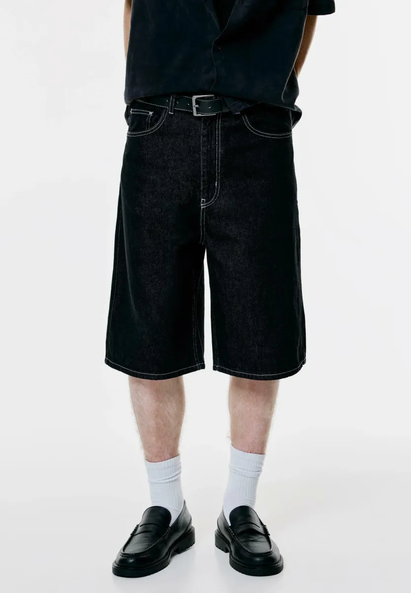 Jeans Shorts - black