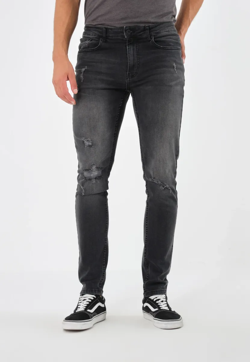 Jeans Skinny Fit - black denim