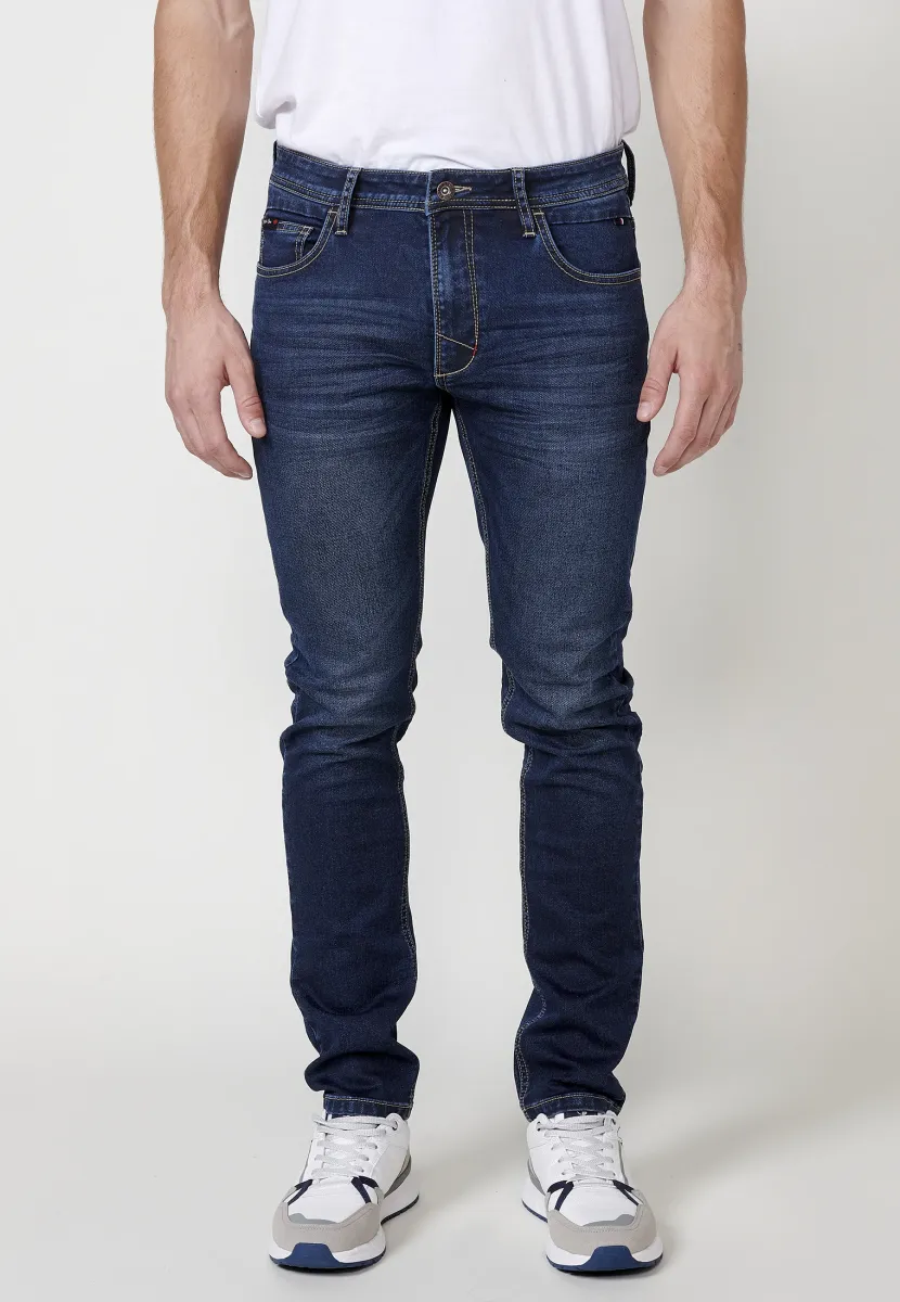 Jeans Slim Fit - azul osc   dark blue