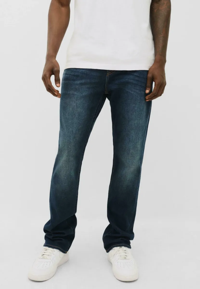 Jeans Straight Leg - dark washed blue