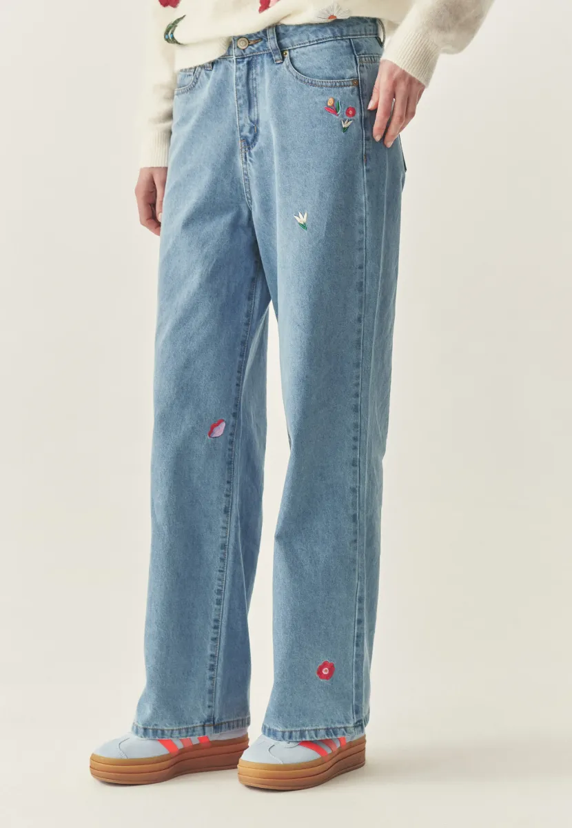 Jeans Straight Leg - denim