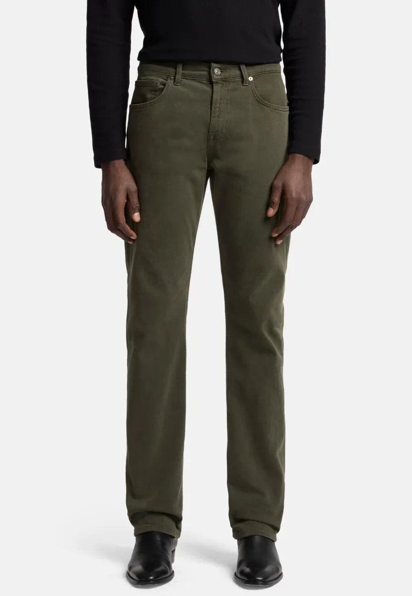 Jeans Straight Leg - green