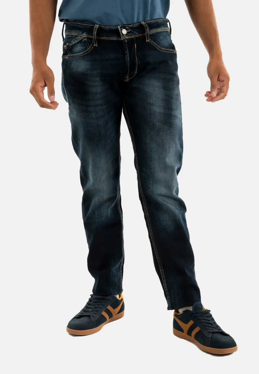 Jeans Tapered Fit - bleu