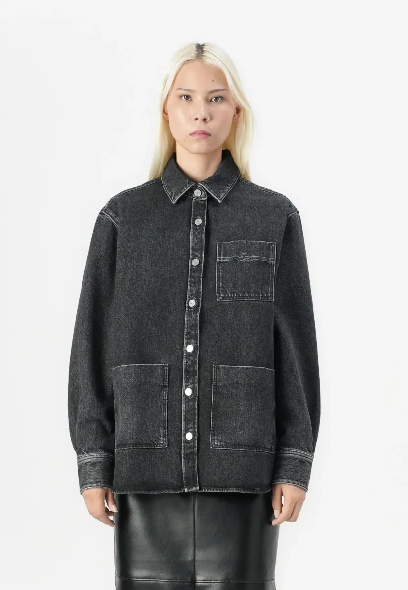 Jeansjacke - black washed
