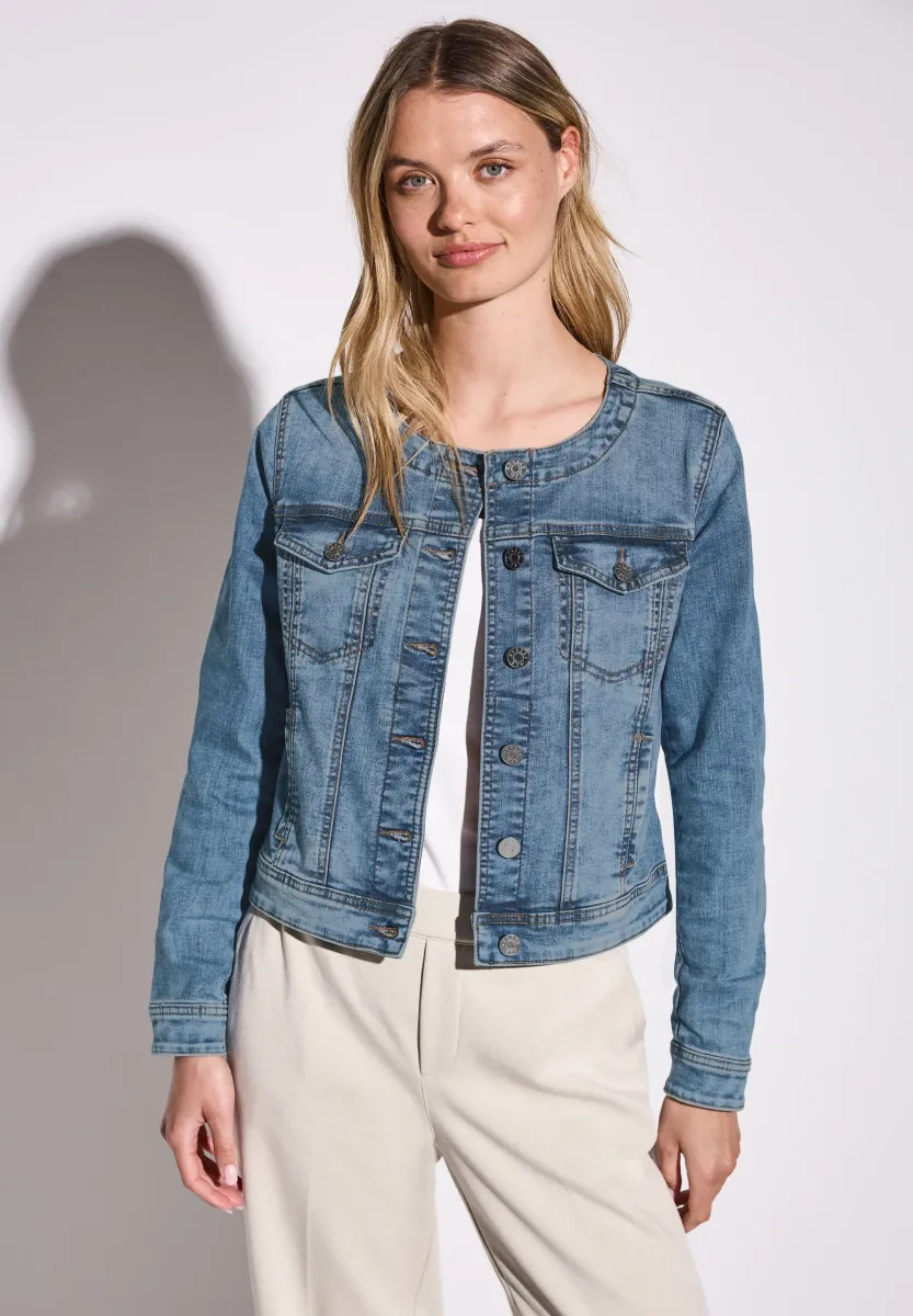 Jeansjacke - blau
