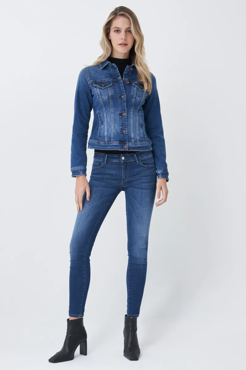 Jeansjacke - Blue