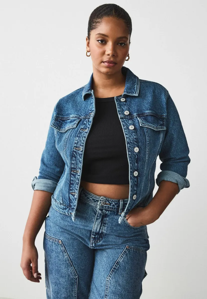 Jeansjacke - dark blue
