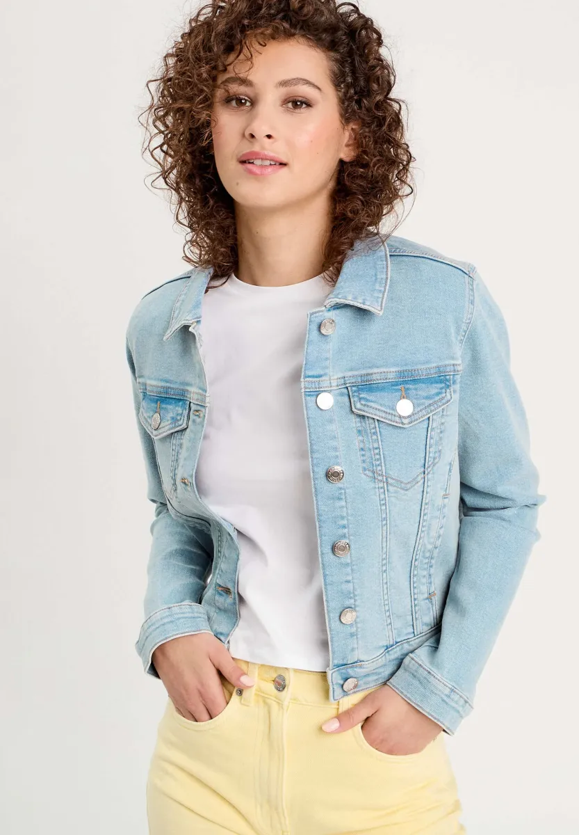 Jeansjacke - denim bleach
