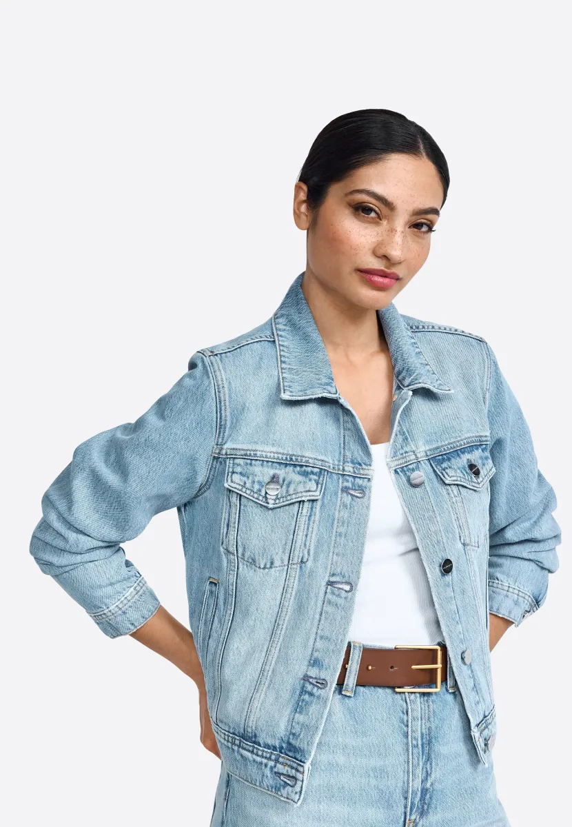 Jeansjacke - denim blue