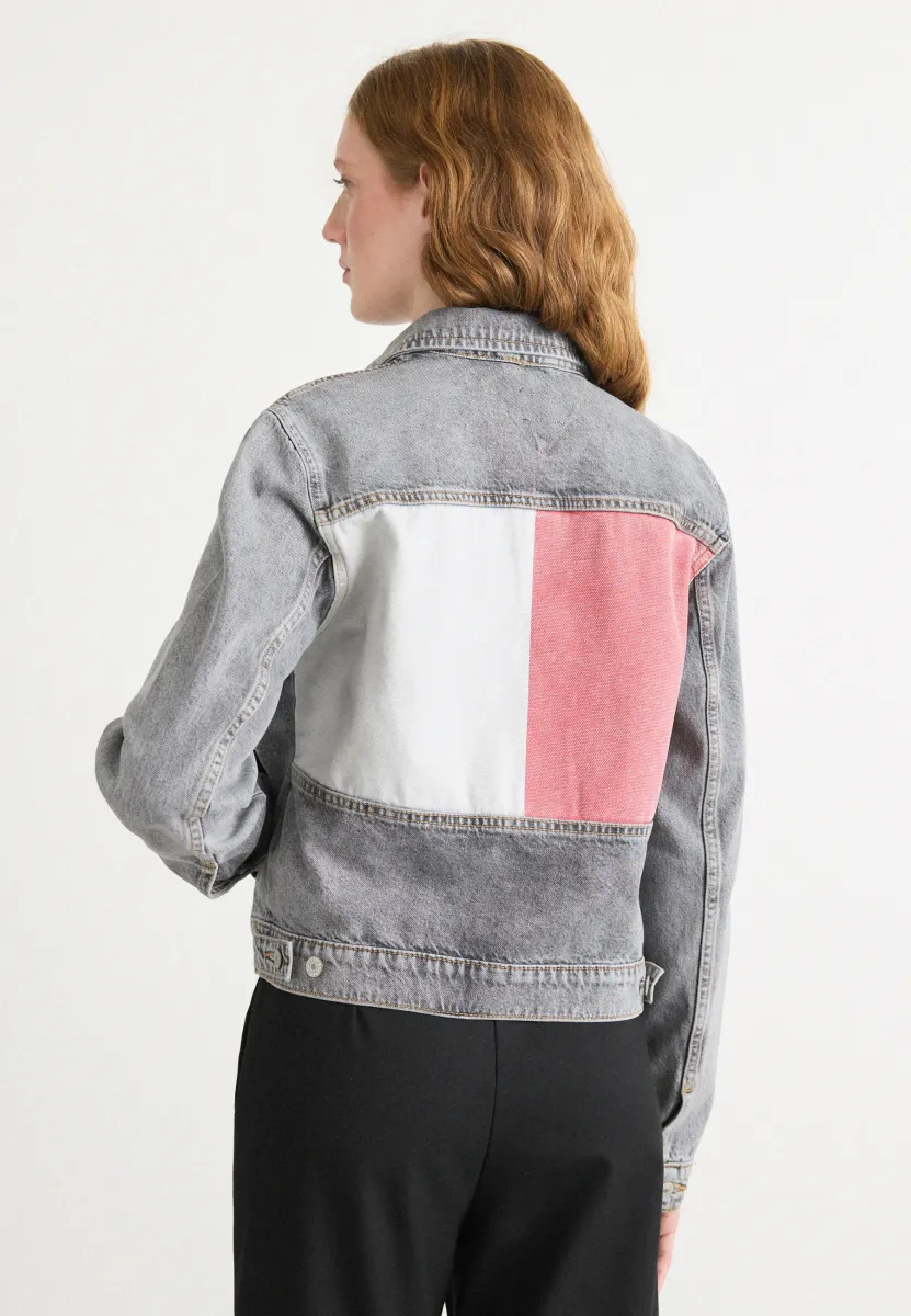 Jeansjacke - denim grey