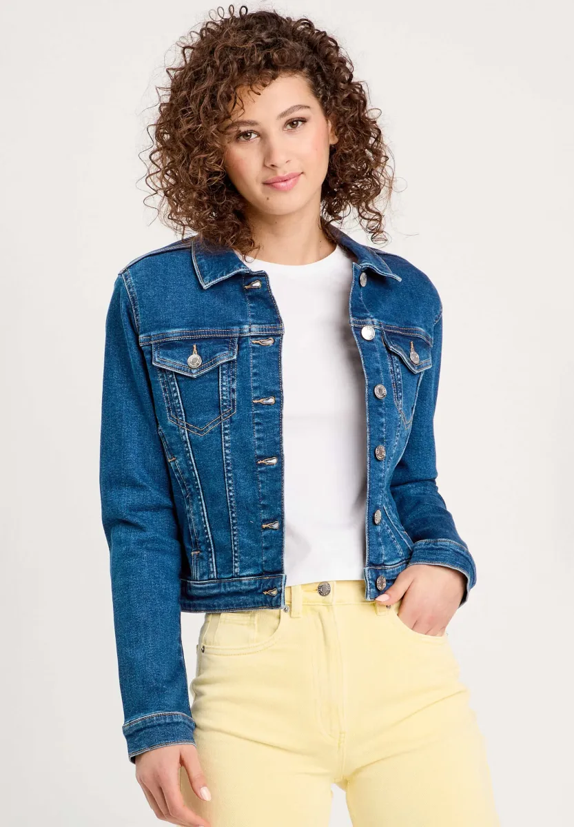 Jeansjacke - denim stone