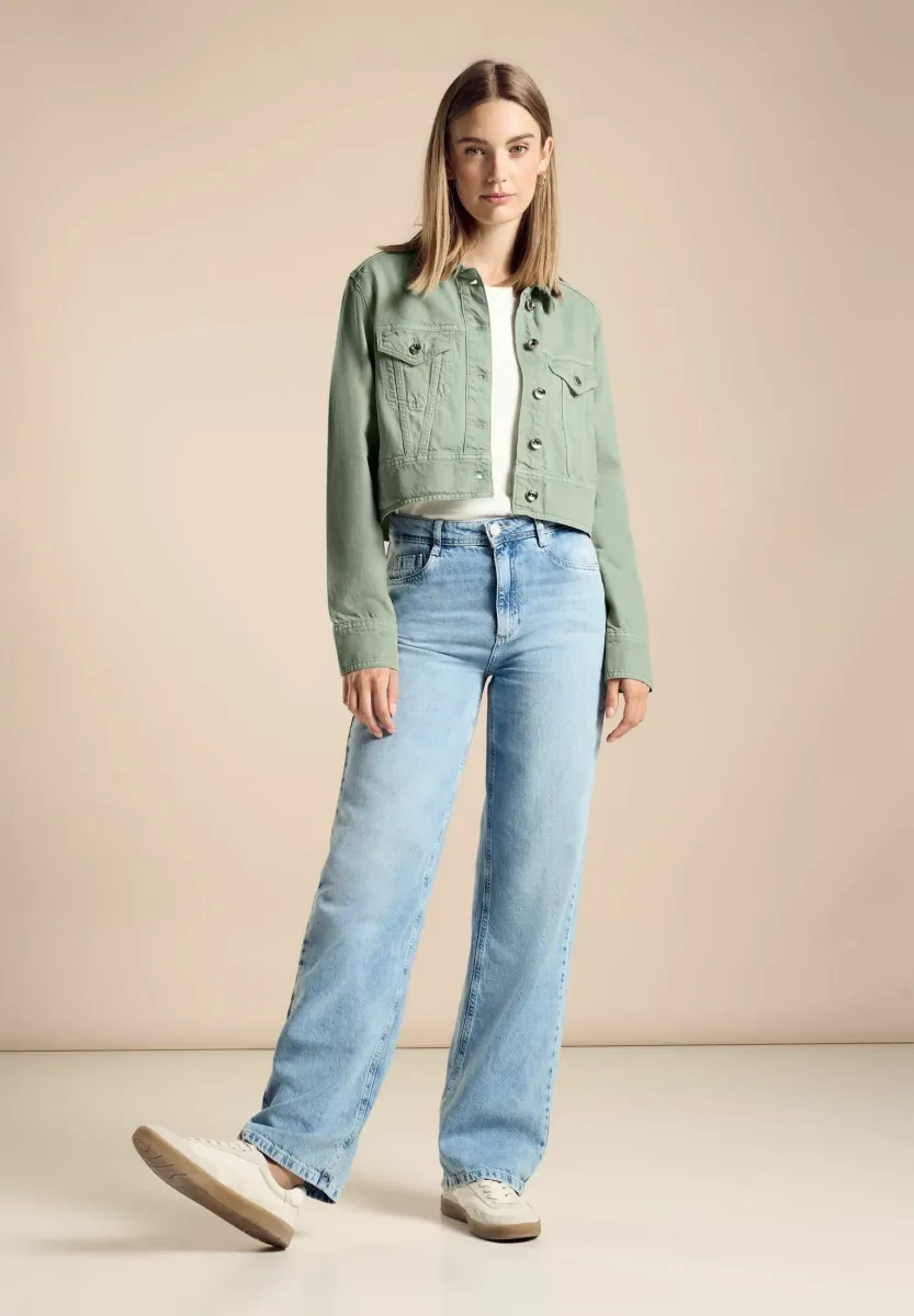 Jeansjacke - grün