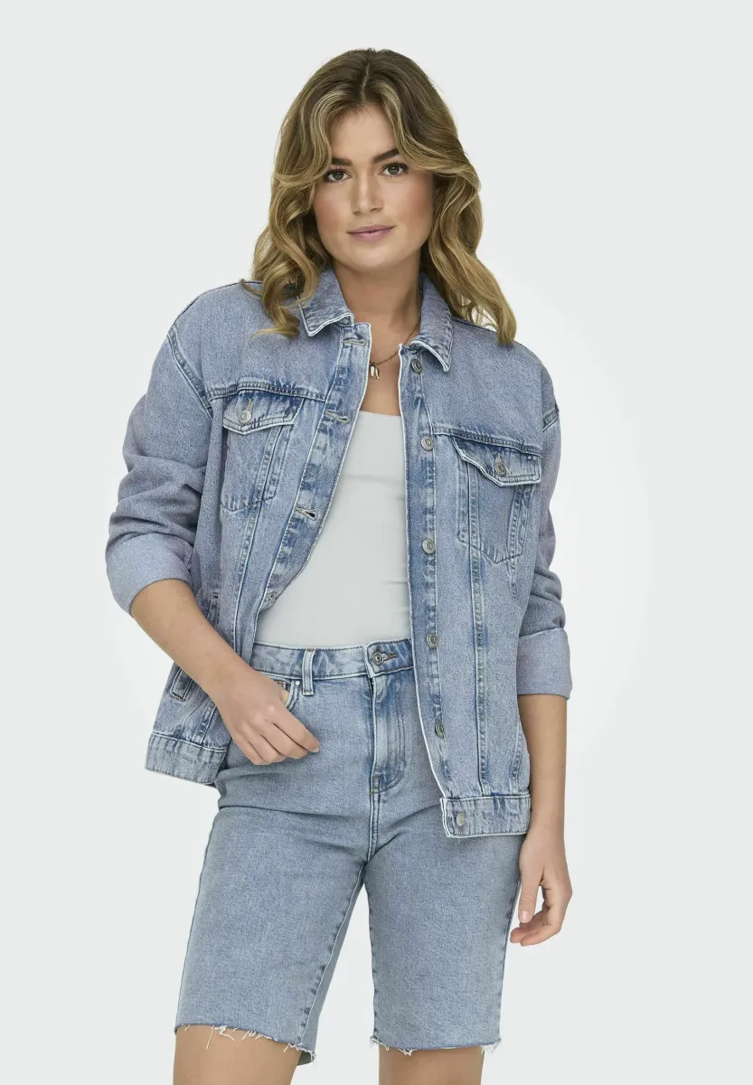 Jeansjacke - light blue denim