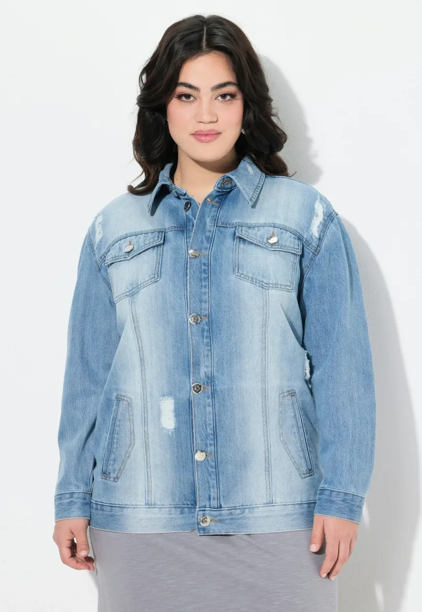 Jeansjacke - light blue