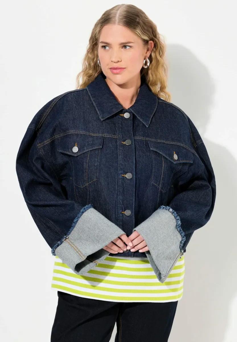 Jeansjacke - rinsed wash