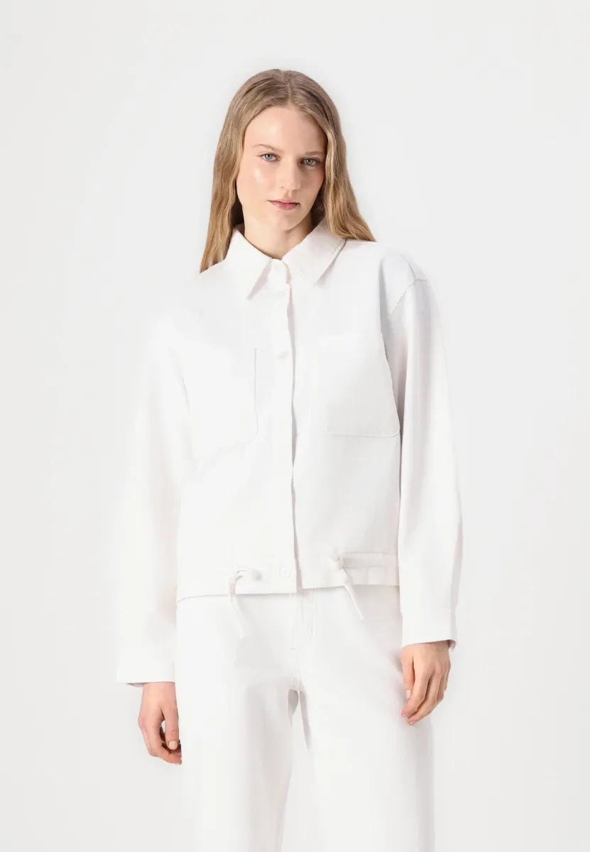Jeansjacke - white