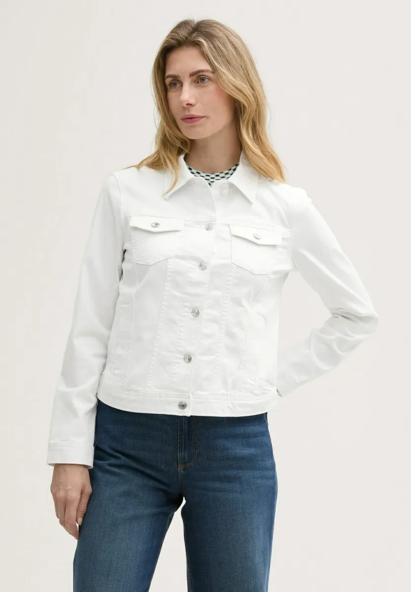 Jeansjacke - white