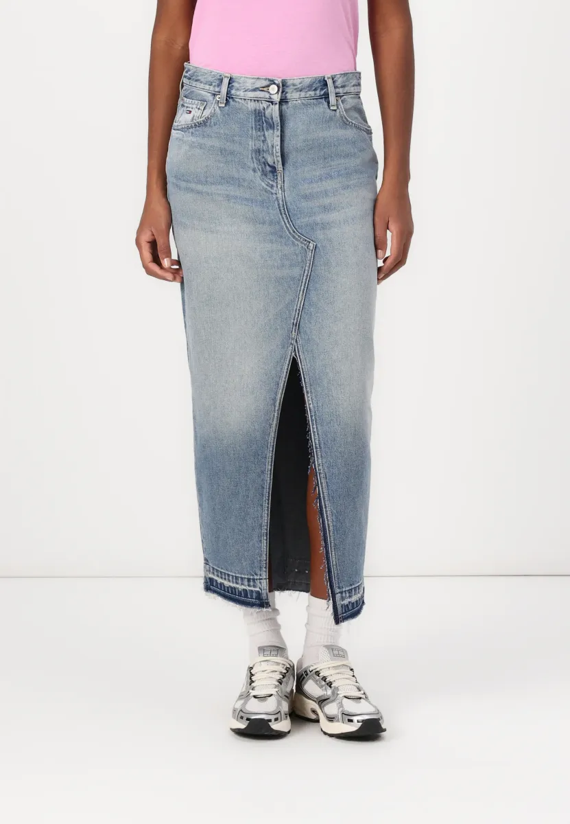 Jeansrock - denim ultra light