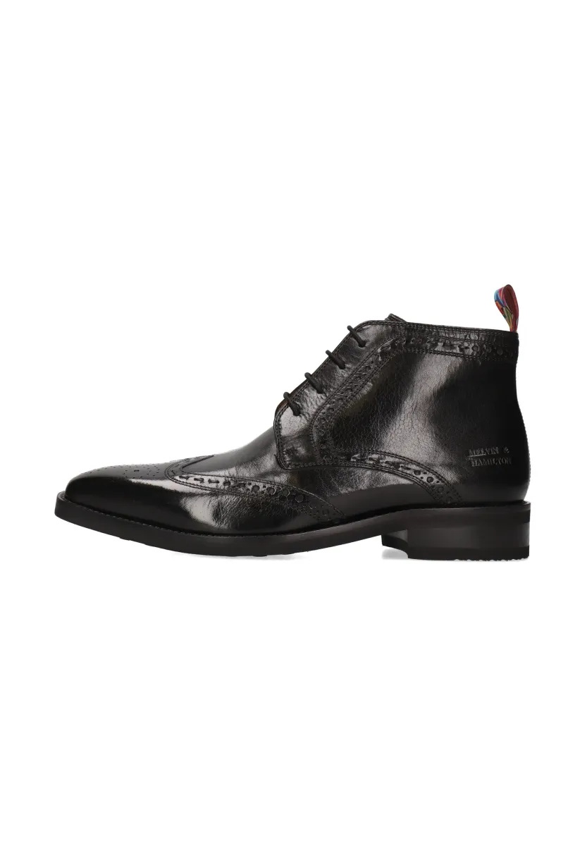 JEFF TORINO LOOP - Cowboy-/Bikerstiefelette - noir