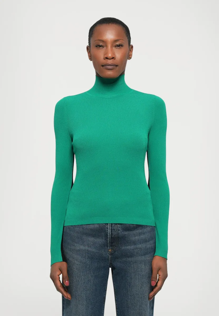 JELENA TOP - Strickpullover - reptile/black