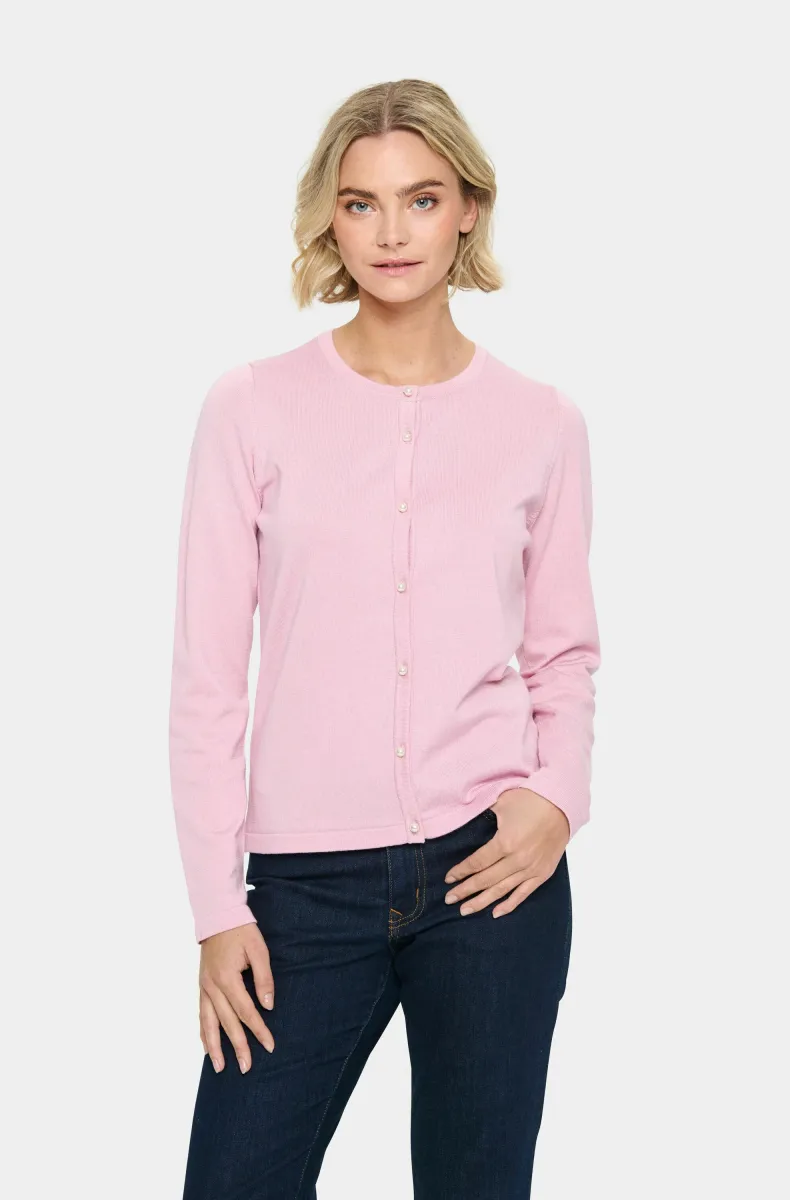 JEMMA - Strickjacke - pink nectar
