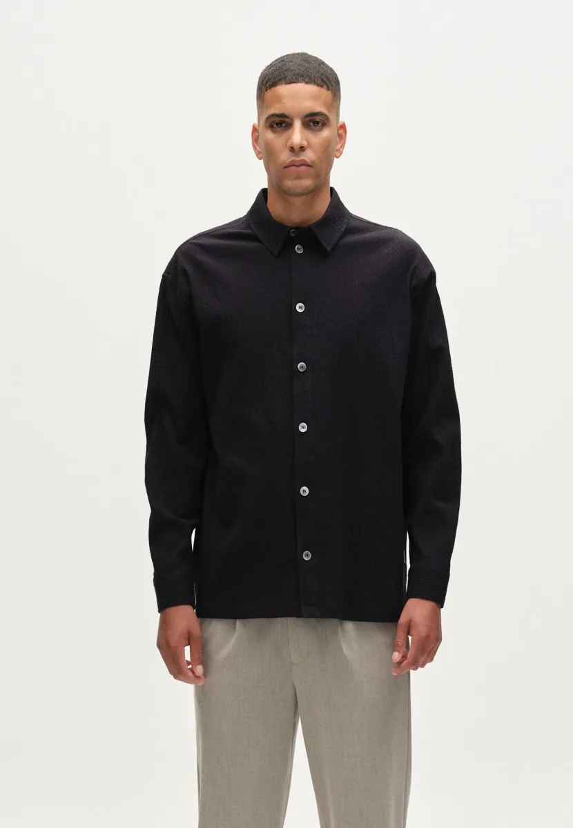 JENS OVER SIRO - Hemd - black