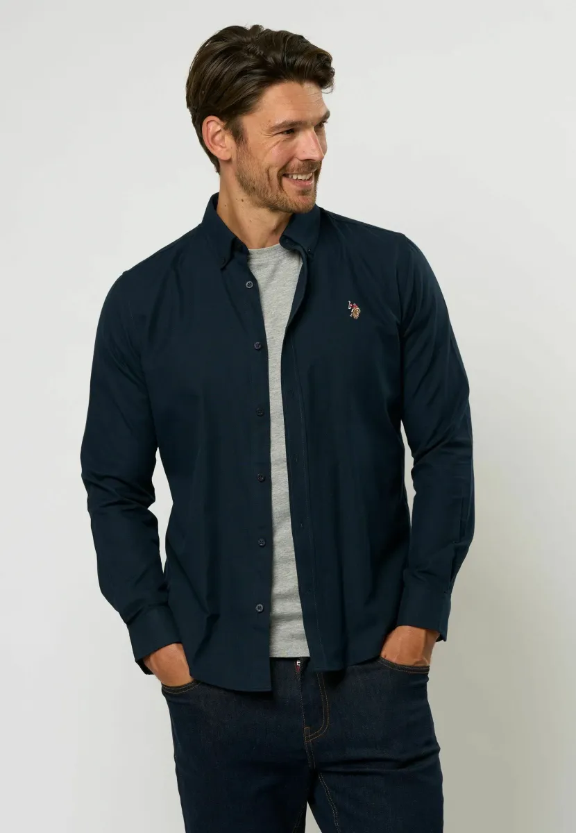 JENS REG  FIT - Hemd - dark sapphire