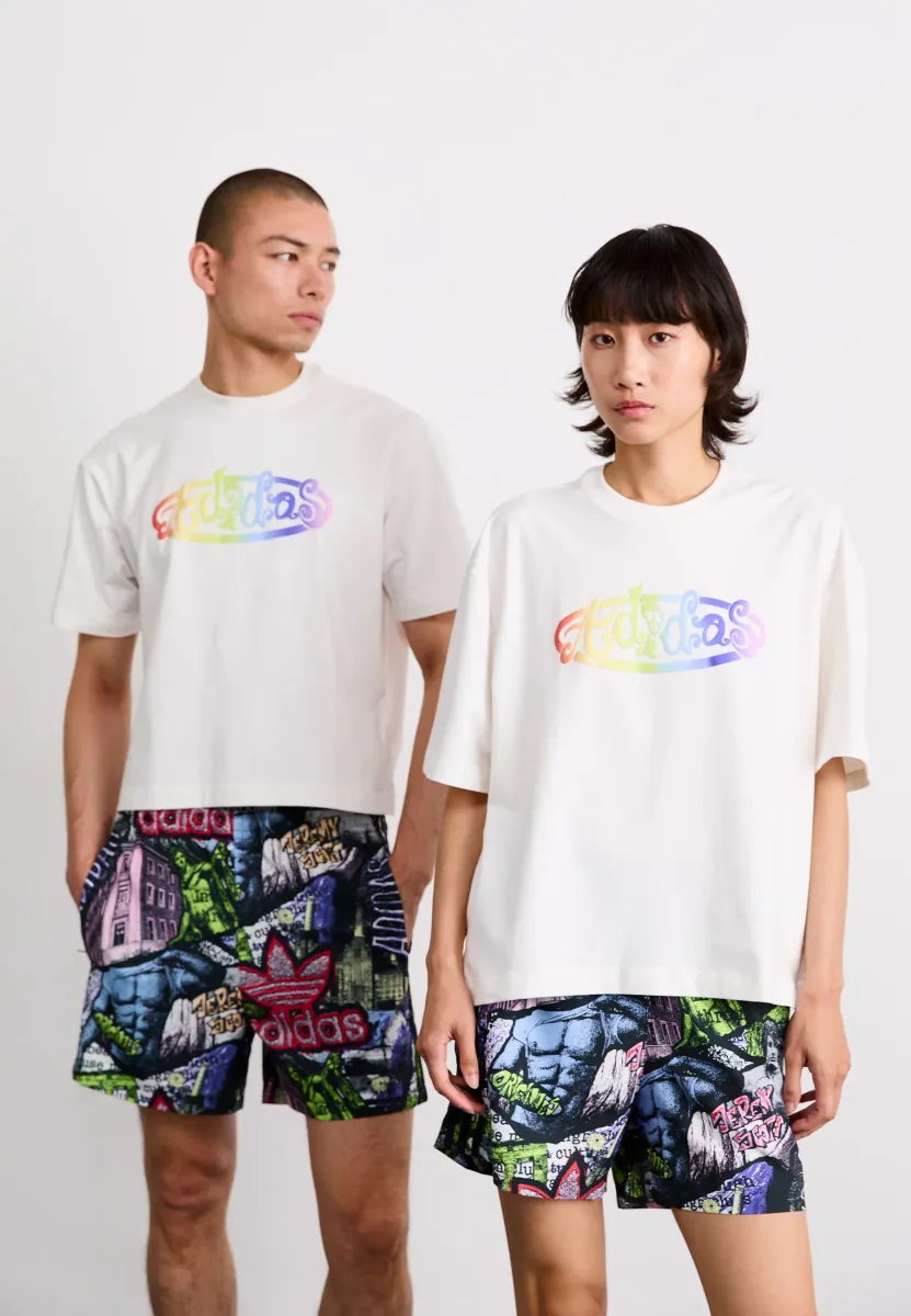 JEREMY SCOTT GFX TEE - T-Shirt print - cloud white