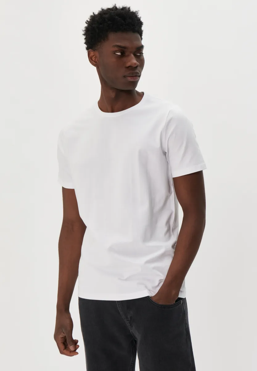 JERMALINK - T-Shirt basic - white