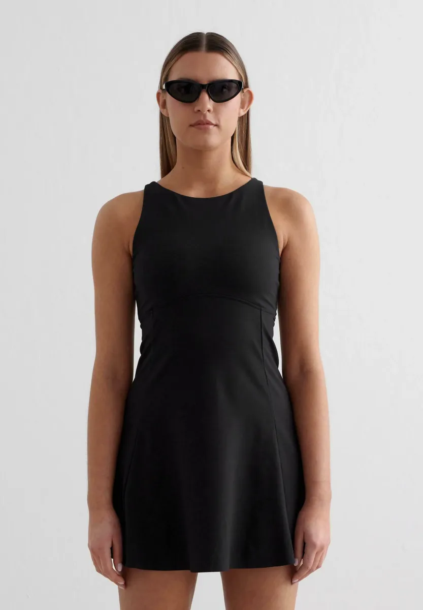 Jerseykleid - black