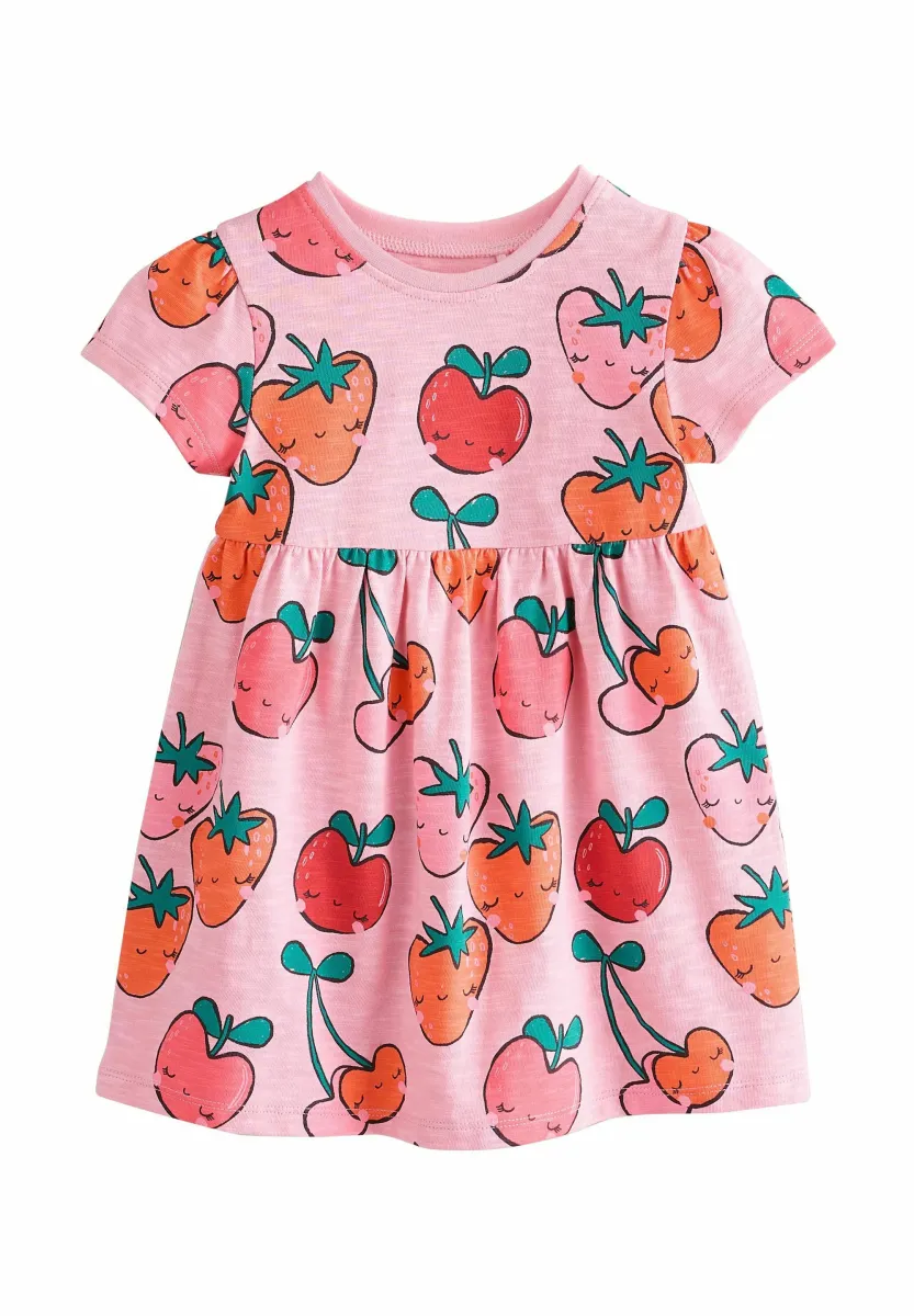 Jerseykleid - strawberry pink