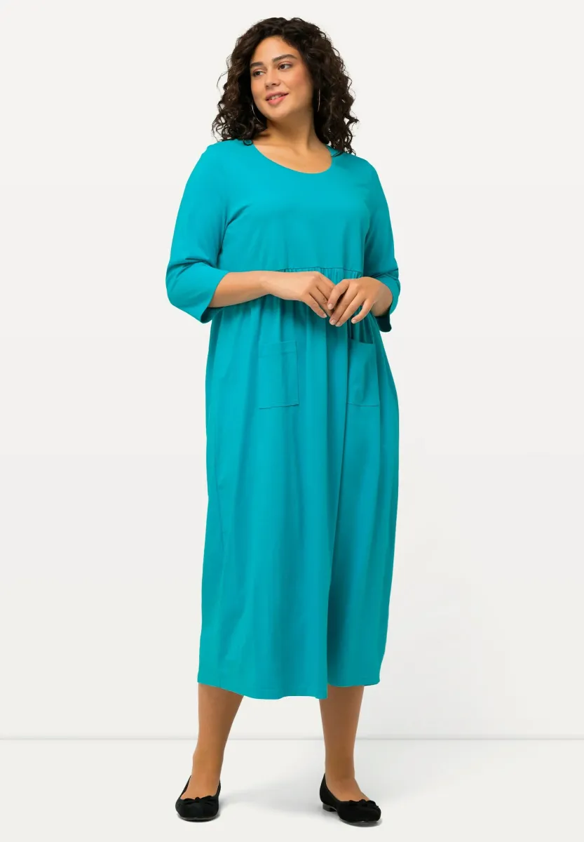 Jerseykleid - turquoise
