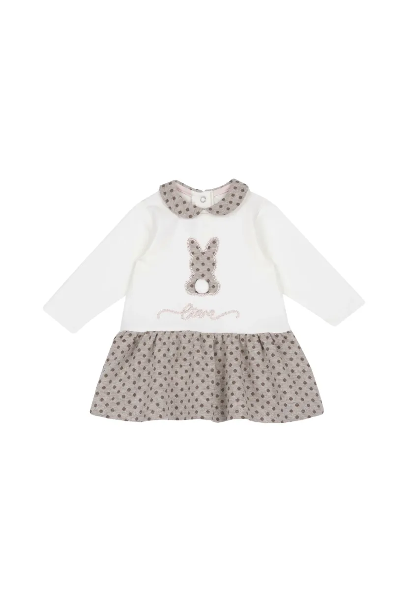 Jerseykleid - white