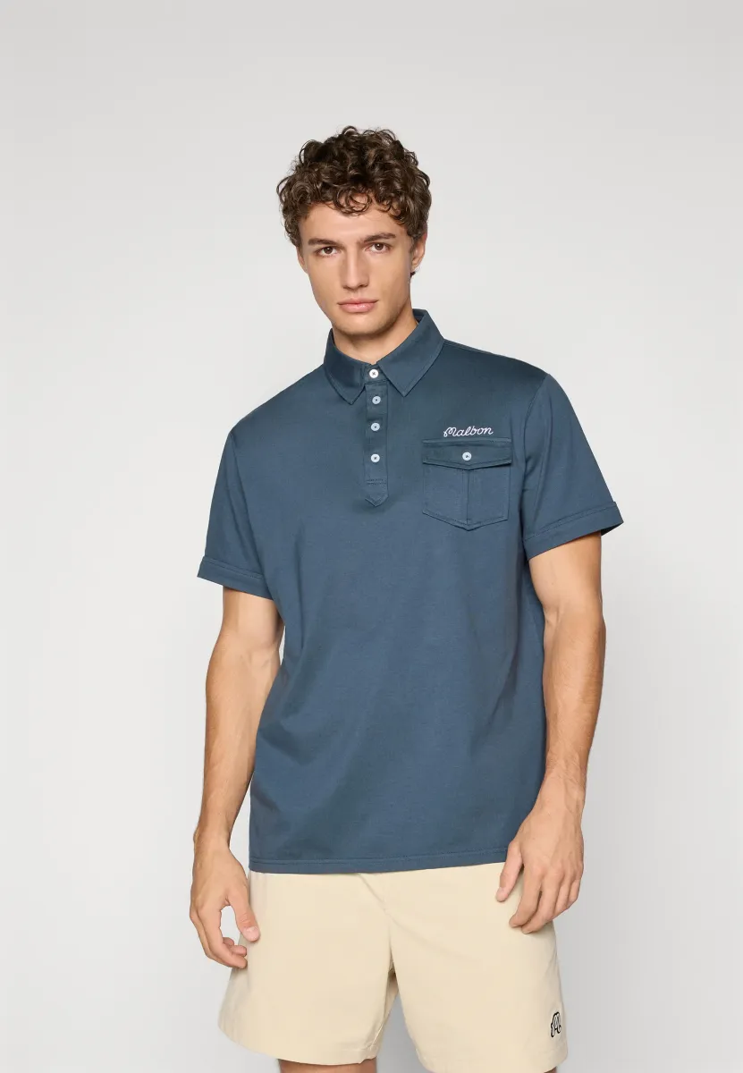JESPER PARNEVIK SINGLE POCKET - Poloshirt - navy