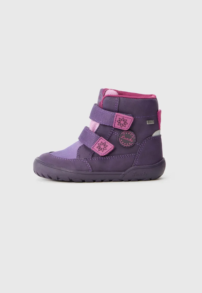 JESSY BAREFOOT-TEX - Ankle Boot - purple/berry