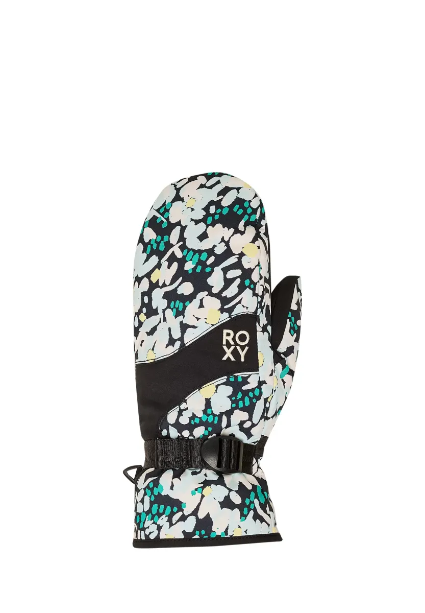 JETTY - Fäustling - true black green wind