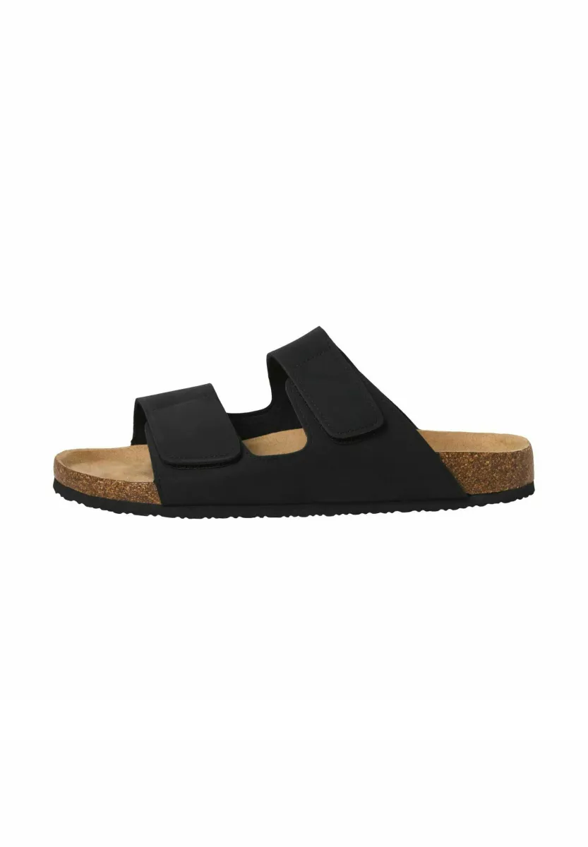 JFWCENTRAL STRAP - Pantolette flach - anthracite