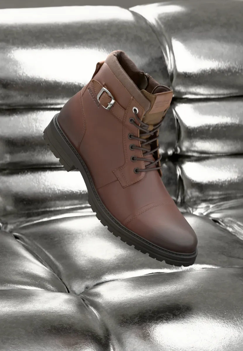 JFWDEXTER BOOT - Schnürstiefelette - brown stone