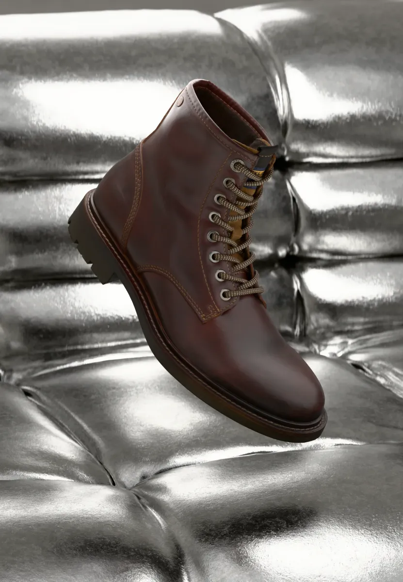 JFWTANNER BOOT - Schnürstiefelette - brown