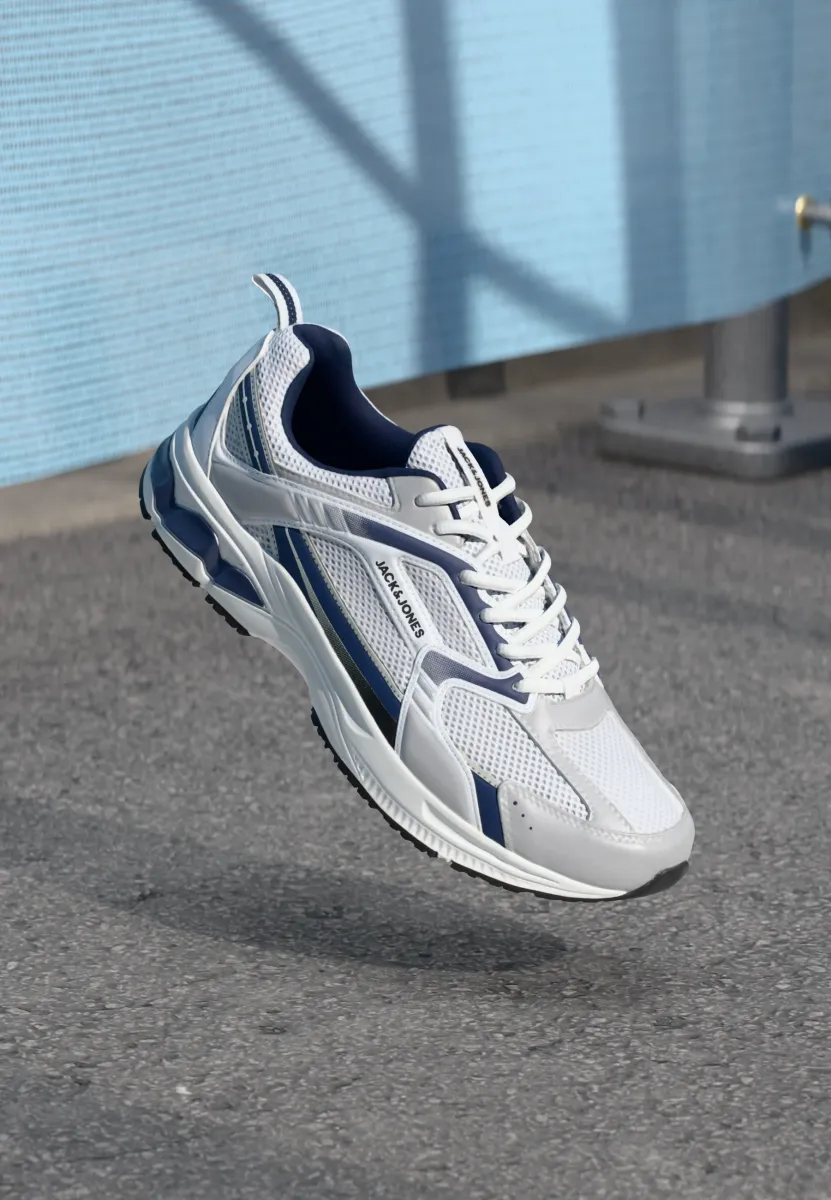 JFWTOKYO - Sneaker low - bright white/medieval blue