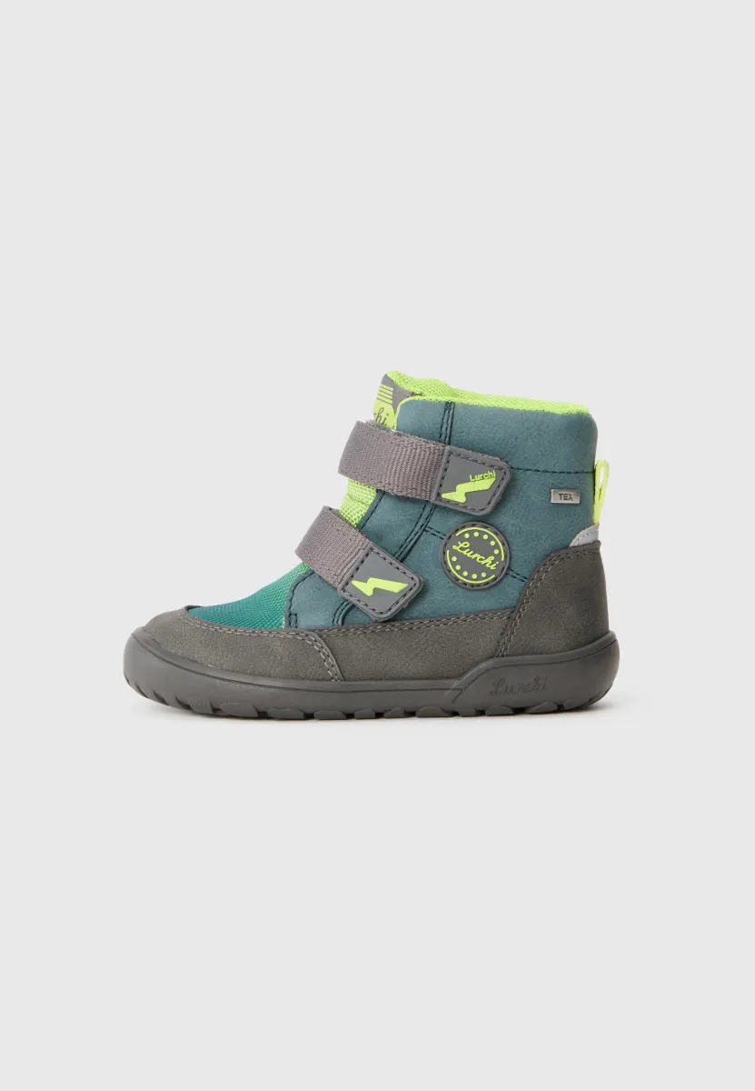 JIMMY BAREFOOT-TEX UNISEX - Ankle Boot - coal/lime