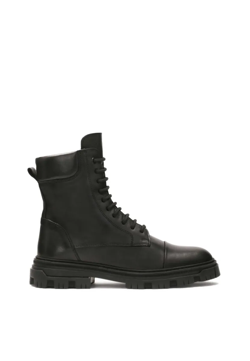 JITENDE - Schnürstiefelette - black