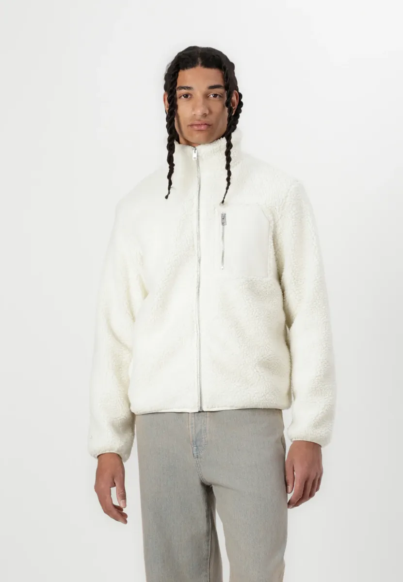 JJBRADLEY JACKET - Fleecejacke - cloud dancer