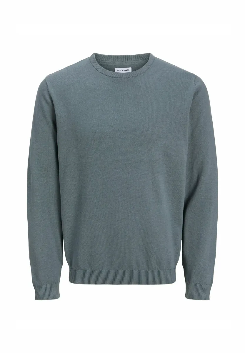 JJEBASIC CREW NECK NOOS - Strickpullover - stormy weather