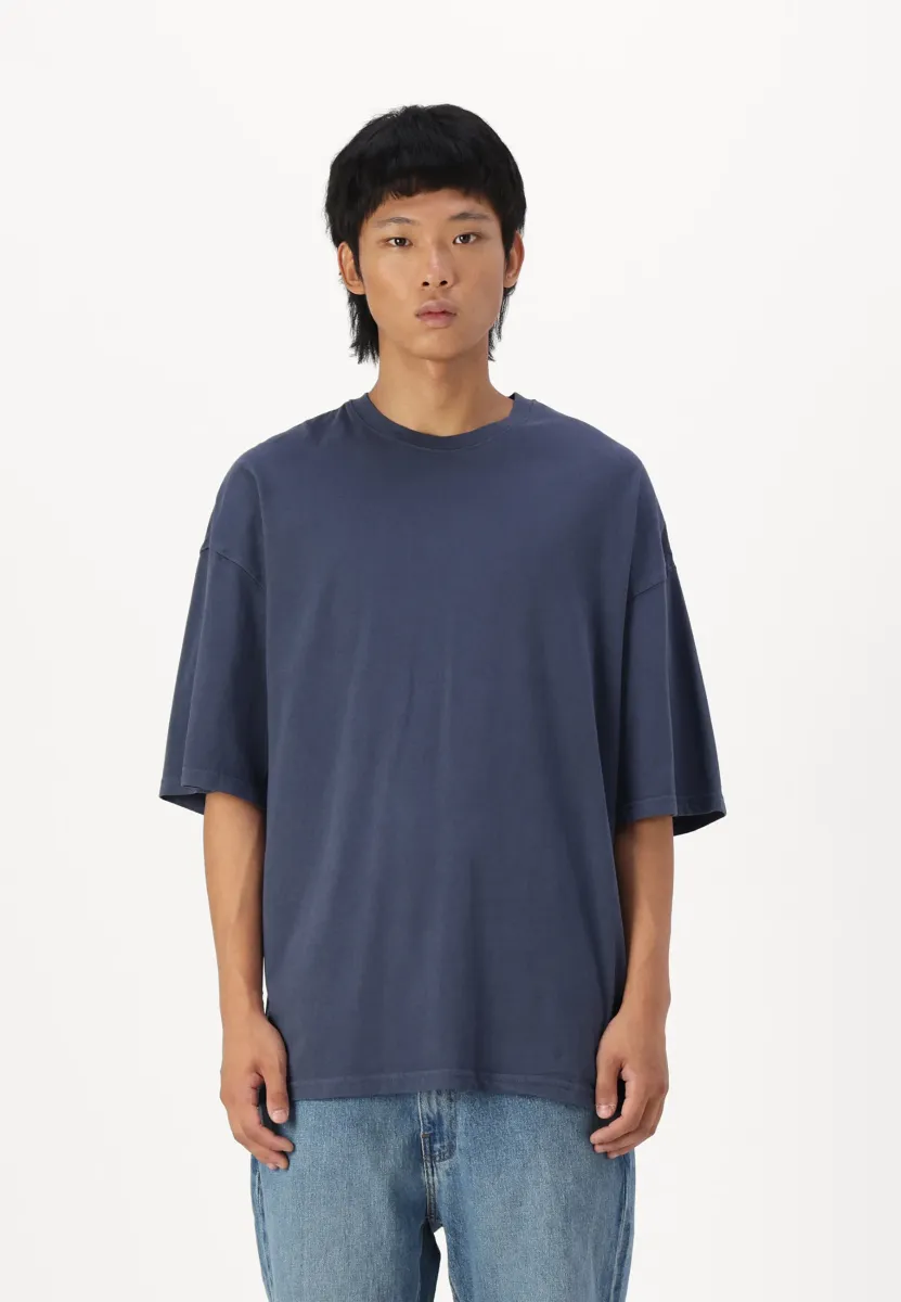JJECHARGE FADED TEE - T-Shirt basic - mood indigo