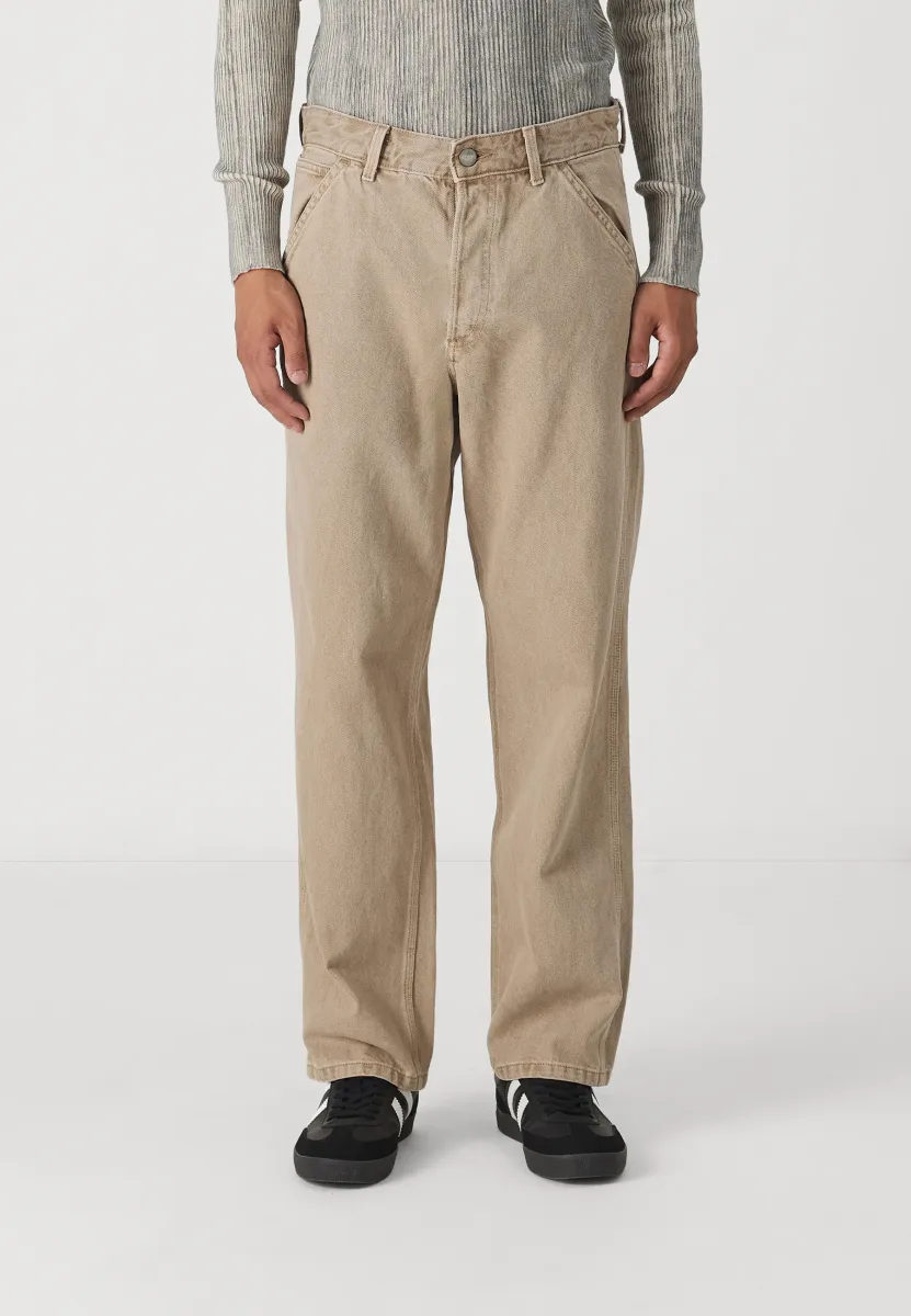 JJIEDDIE JJWORKER - Jeans Straight Leg - winter twig