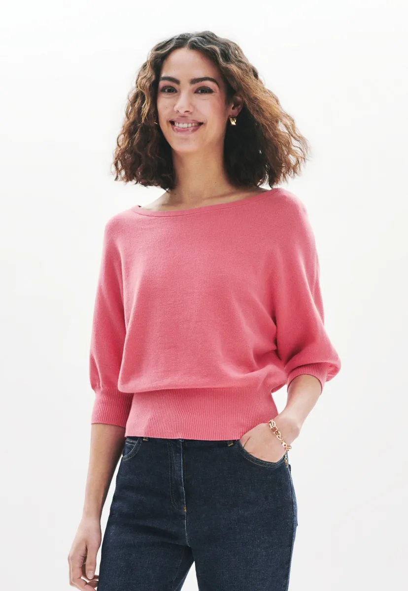 JOAN - Strickpullover - rose