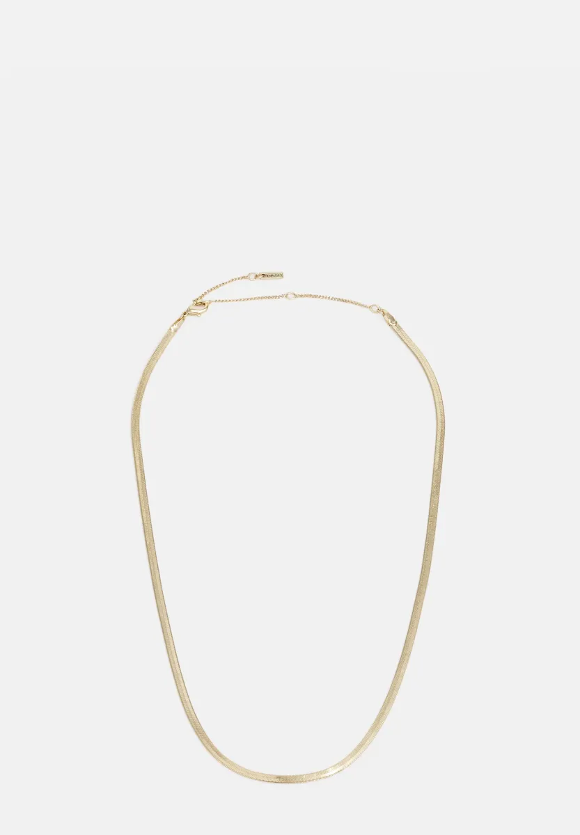 JOANNA FLAT SNAKE CHAIN NECKLACE - Halskette - gold-coloured