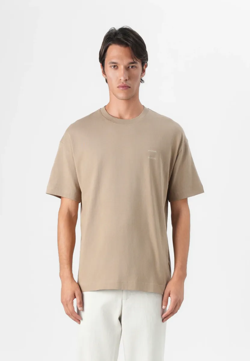 JOEL - T-Shirt basic - greige