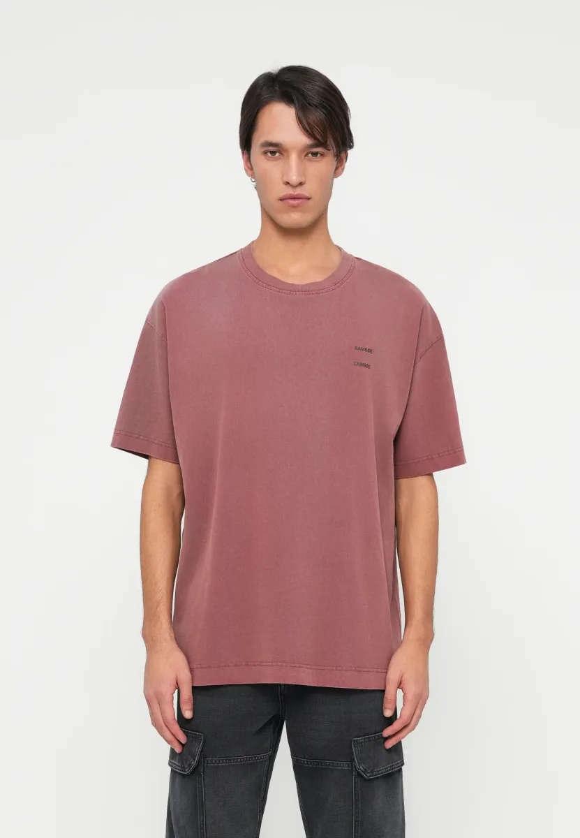 JOEL - T-Shirt basic - rum raisin